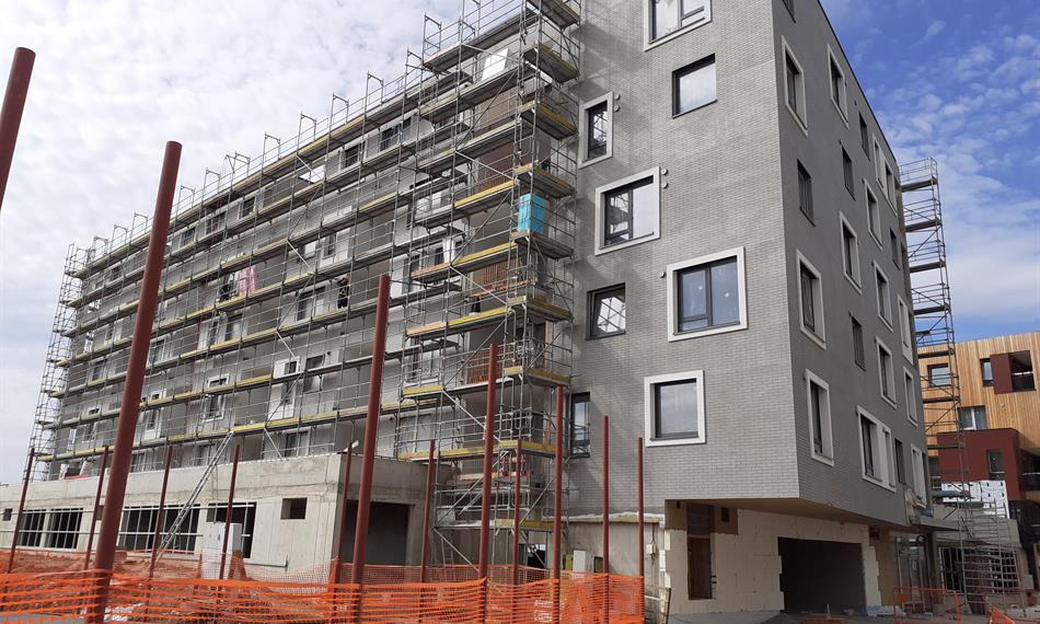 stavba bytových domů