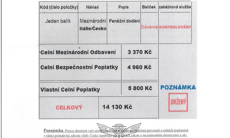 Padělaný dokument 2