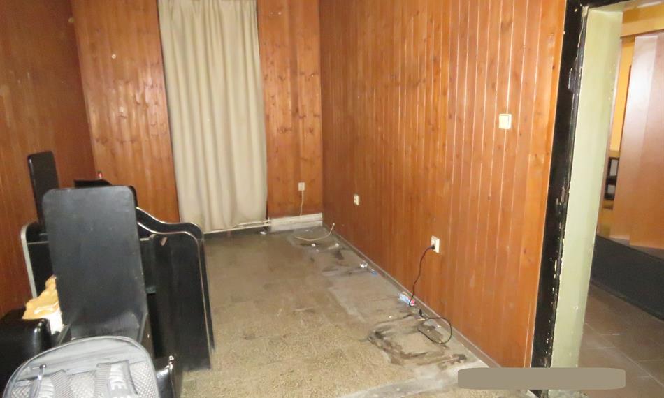 pohled do vystěhované herny