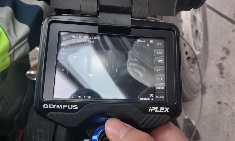 endoskop při kontrole