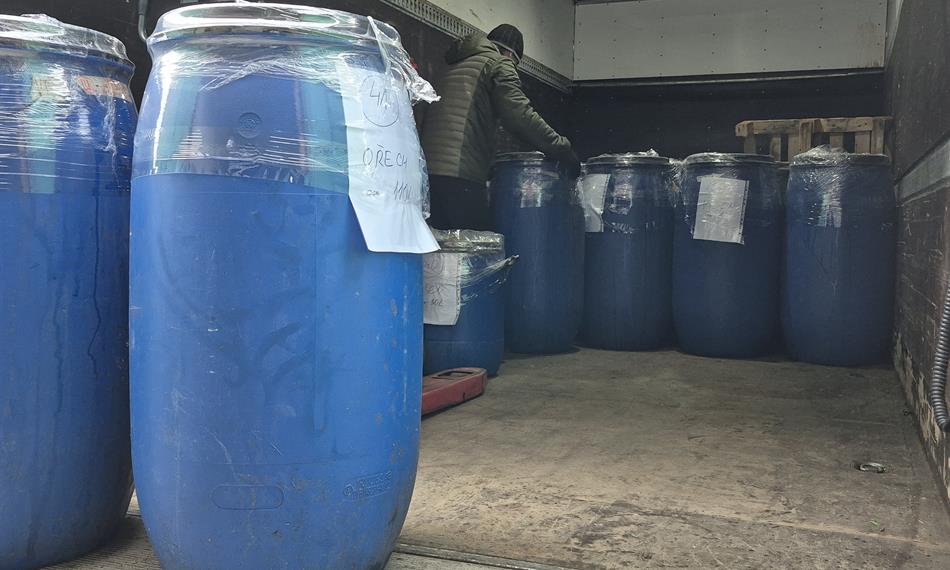 naložené sudy s kvasem