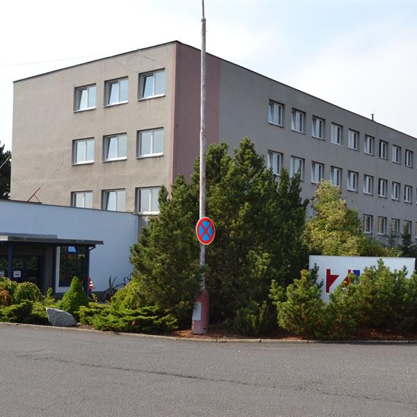 Budova pracoviště v Chomutově