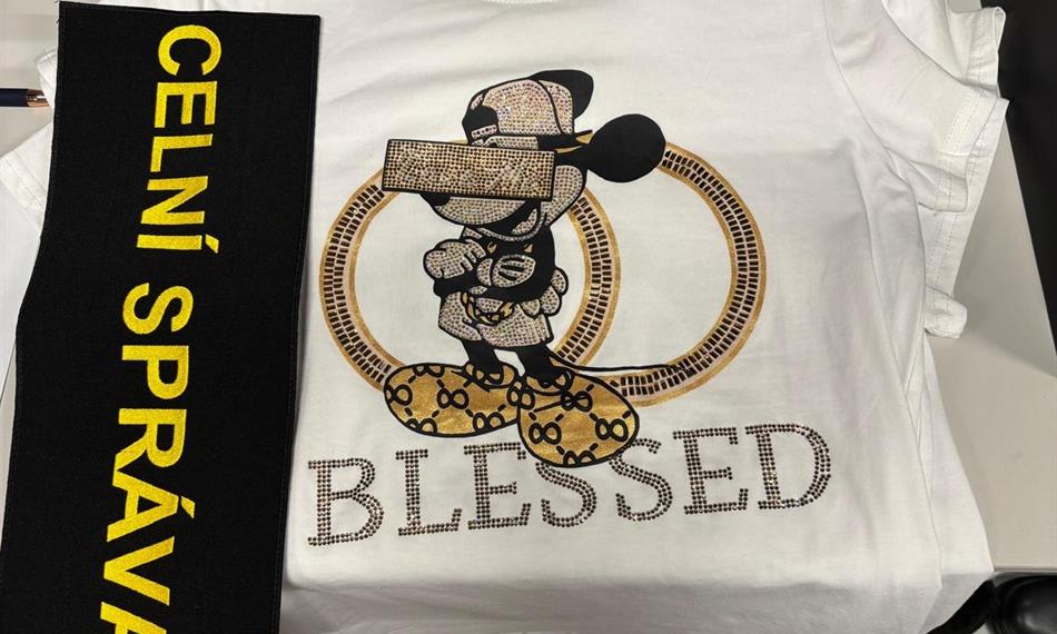 zadržené textilní zboží