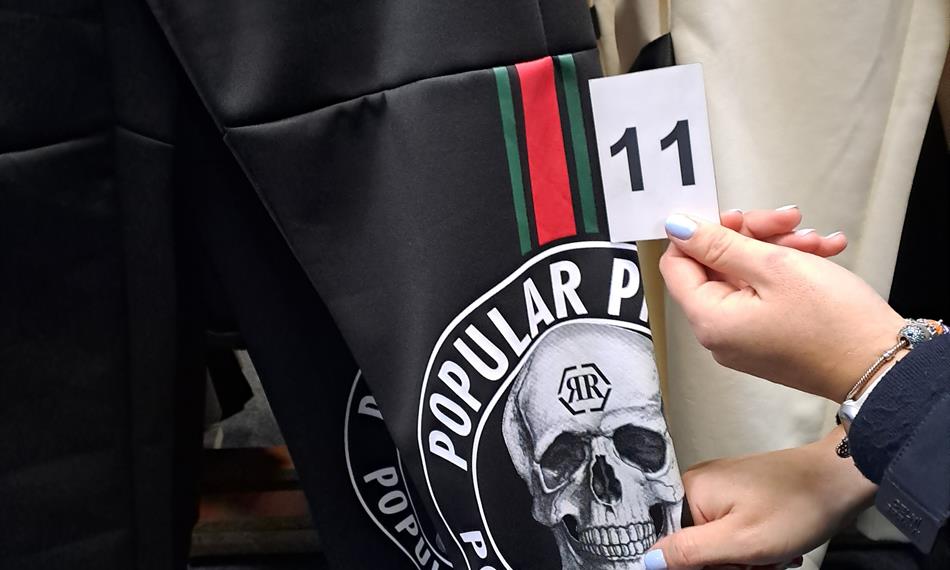 zadržené textilní zboží