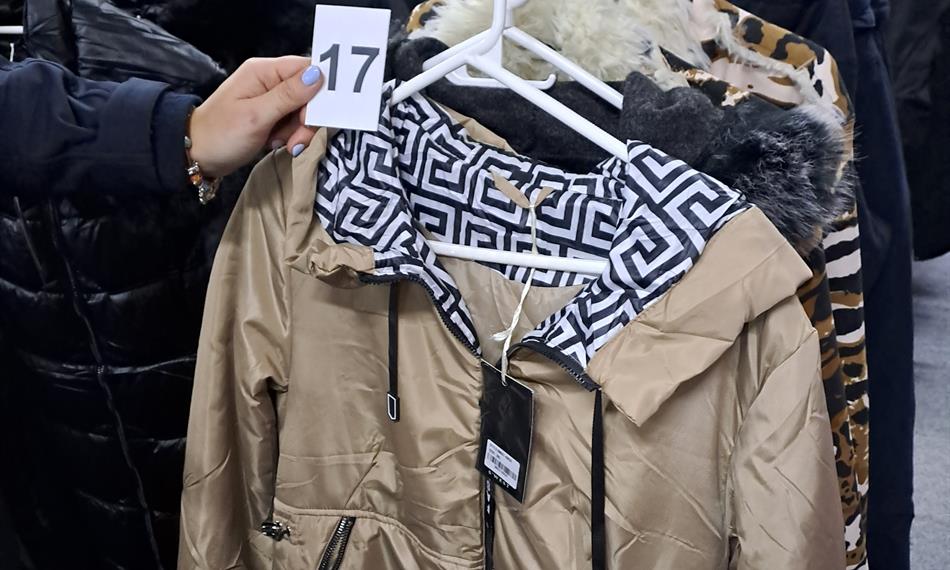 zadržené textilní zboží