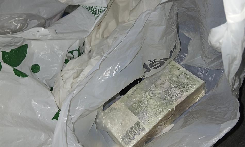 zadržená peněžní hotovost