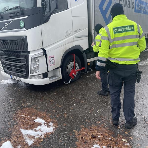 Kontrolovaný kamion