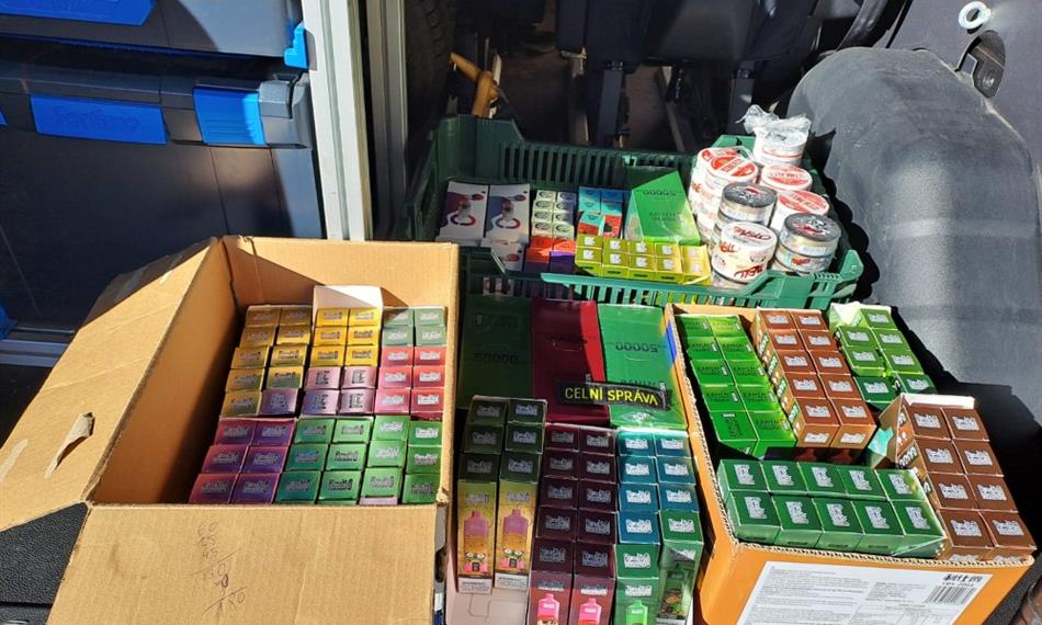 Zadržené elektronické cigarety