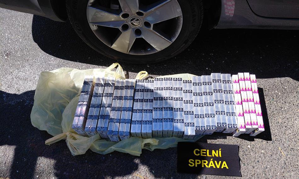 Zadržené cigarety