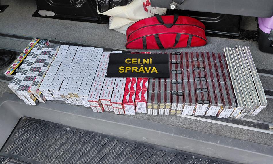 Zadržené cigarety