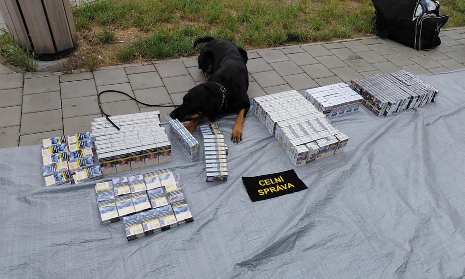 Zadržené cigarety