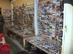 další z odhalených nelegálních skladů - plagiáty hudebních a filmových CD, DVD