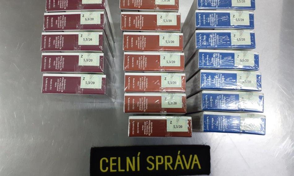 zajištěný zahřívaný tabák