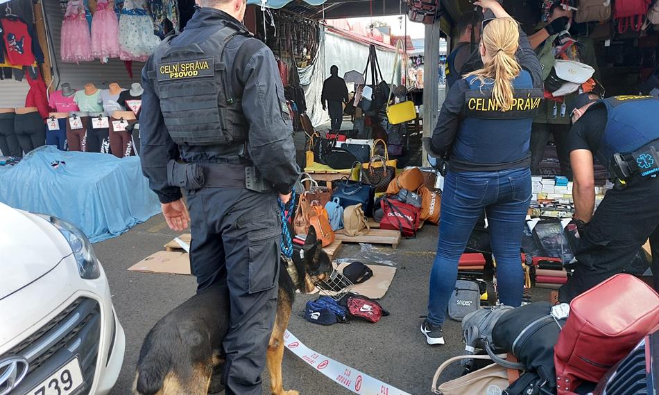 psovod, hlídka celníci