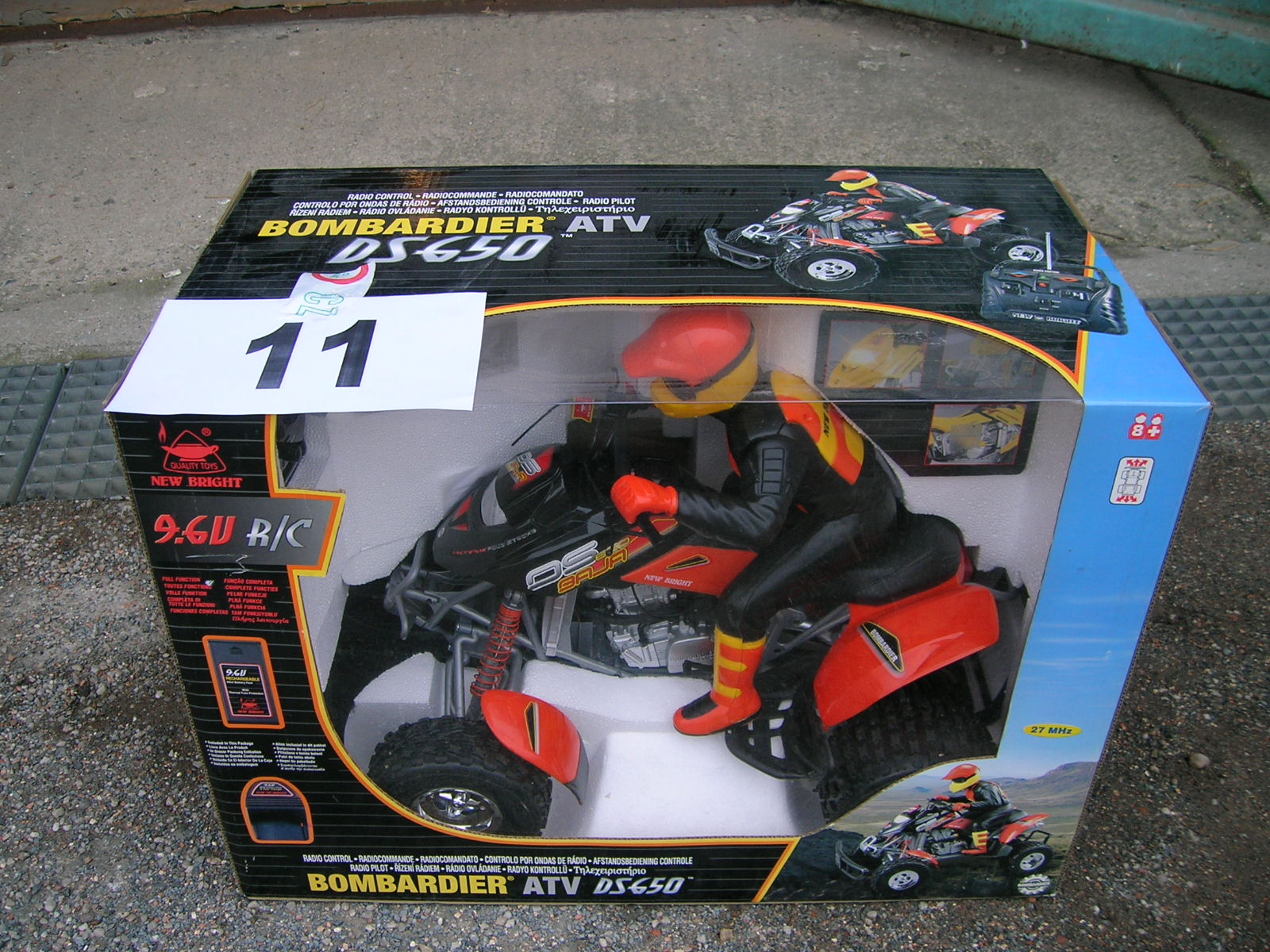 model na dálkové ovládání